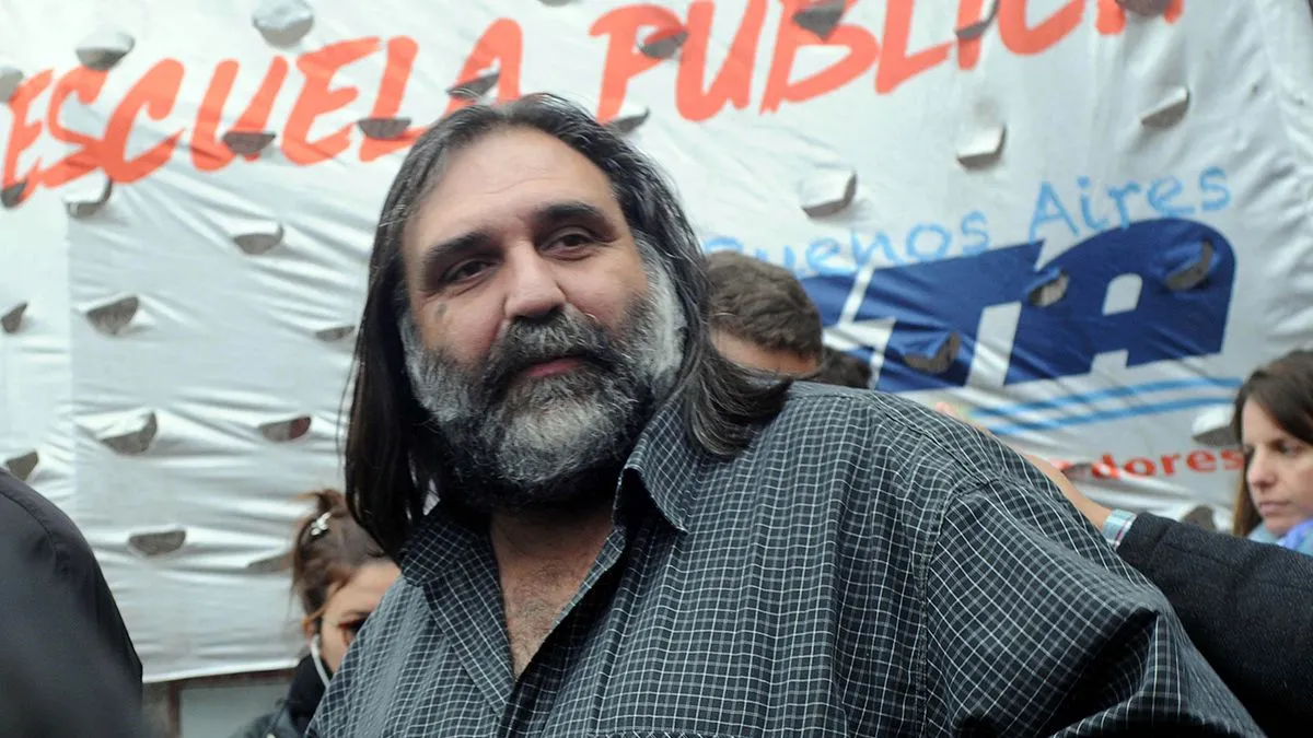 Baradel: «Profesan el odio pero no nos van a callar»