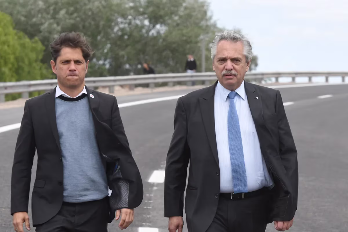 Alberto Fernández y Axel Kicillof vuelven a mostrarse juntos en la antesala de la cumbre del PJ