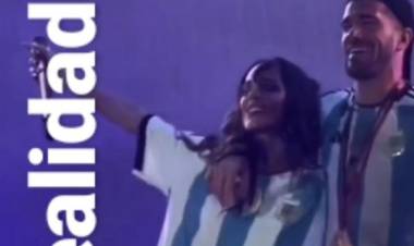 RODRIGO DE PAUL EN EL CONCIERTO DE TINI STOESSEL