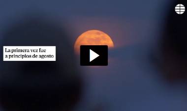 Así se ha dejado ver la Superluna Azul y no volverá hasta 2037