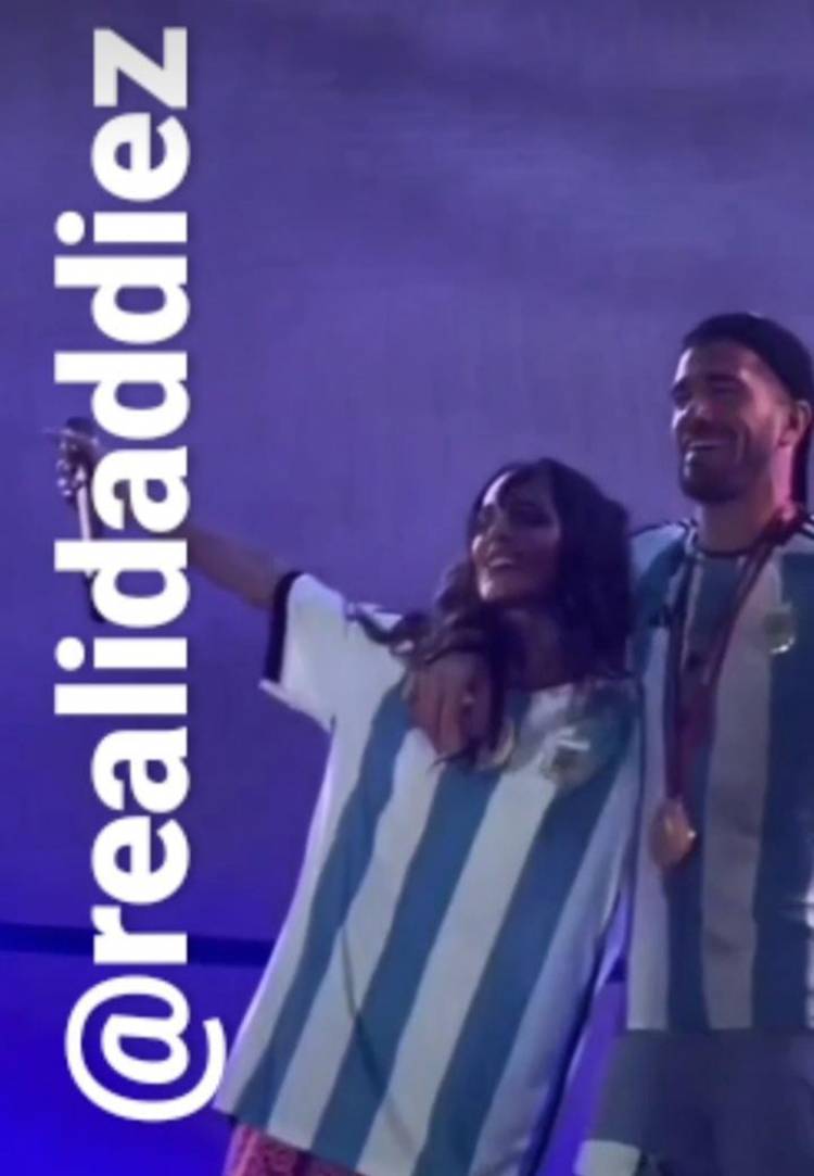 RODRIGO DE PAUL EN EL CONCIERTO DE TINI STOESSEL