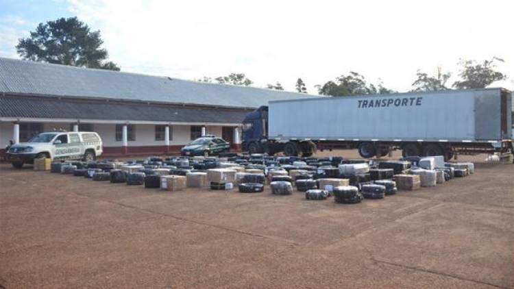 Incautaron 401 neumáticos sin documentación en la Ruta Nacional 12