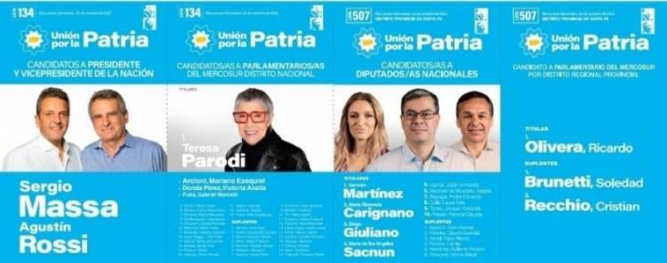 Elecciones 2023: las cinco boletas que estarán este domingo en el cuarto oscuro.