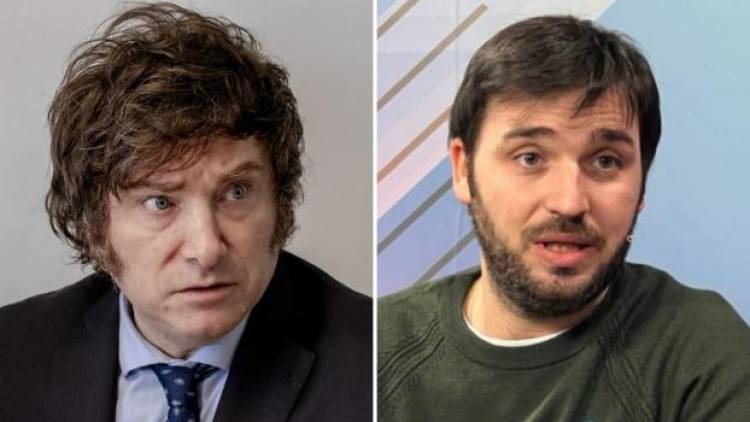 Milei volvió a polemizar contra el gobernador de Chubut: "Pobrecito, Nachito no la ve"