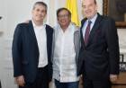 El presidente colombiano se reunió a los embajadores de Palestina e Israel para propiciar una conferencia internacional de paz