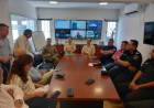 Ante la crecida y sus posibles efectos, la provincia realiza un trabajo interministerial junto a municipios y comunas