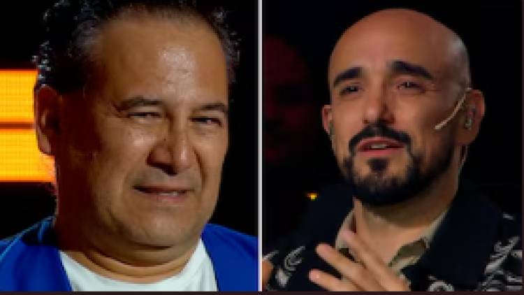 La emoción de Abel Pintos por encontrarse en Es mi sueño con un amigo de Bahía Blanca: “Me alegra que estés acá”