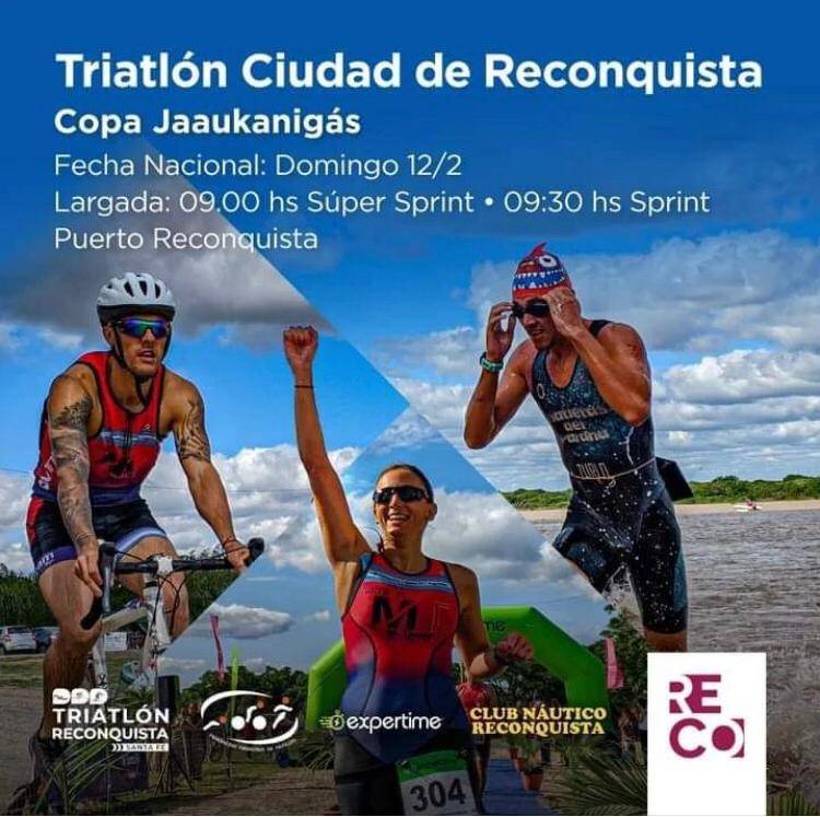 Se viene una nueva edición del Triatlón "Ciudad de Reconquista"