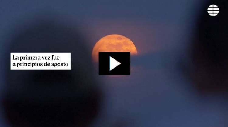 Así se ha dejado ver la Superluna Azul y no volverá hasta 2037