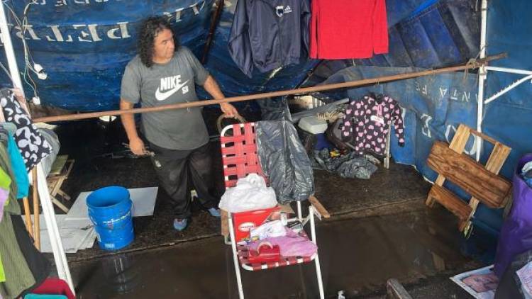 Fiesta de Guadalupe: EPE no habilitó las conexiones individuales a los puestos de la feria de emprendedores debido a las lluvias
